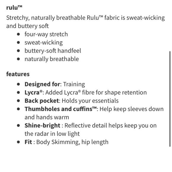 Lululemon Jacket Size 4 Cypress Kiss 1/2 Zip - Picture 12 of 12